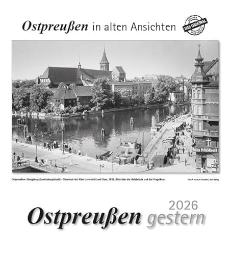 Ostpreußen gestern 2026: Ostpreußen in alten Ansichten Ostpreußen gestern 2026: Ostpreußen in alten Ansichten von m + m Verlag