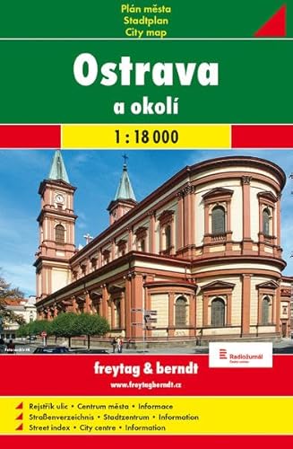 Ostrava / Ostrau (Stadtplan 1:18.000) von SHOCart