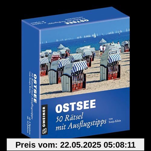 Ostsee - 50 Rätsel mit Ausflugstipps (Kultur erleben im GMEINER-Verlag)
