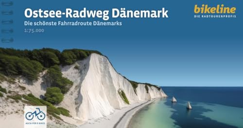 Ostsee-Radweg Dänemark: Die schönste Fahrradroute Dänemarks, 1:75.000, 874 km, GPS-Tracks Download, LiveUpdate (Bikeline Radtourenbücher) von Esterbauer