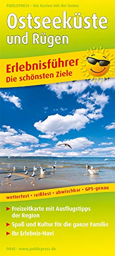 Ostseeküste und Rügen: Erlebnisführer mit Informationen zu Freizeiteinrichtungen auf der Kartenrückseite, wetterfest, reißfest, abwischbar, GPS-genau. 1:160000 (Erlebnisführer: EF) von FREYTAG-BERNDT UND ARTARIA