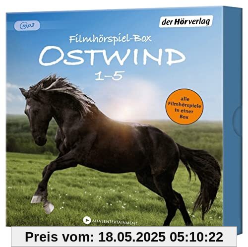 Ostwind Filmhörspiel Box 1-5: Zusammen sind wir frei - Ostwind 2 - Aufbruch nach Ora - Aris Ankunft - Der große Orkan (Die Ostwind-Hörbuch-Sammeleditionen, Band 4)