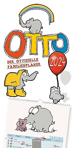 Otto 2024 - Otto Waalkes & Ottifanten: Der ottizielle Familienplaner von Plaza