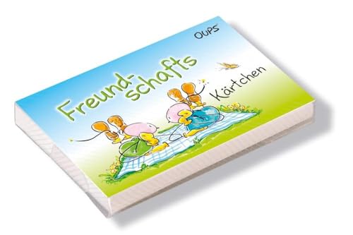 Oups Kärtchenbox: Freundschafts Kärtchen Oups Kärtchenbox: Freundschafts Kärtchen