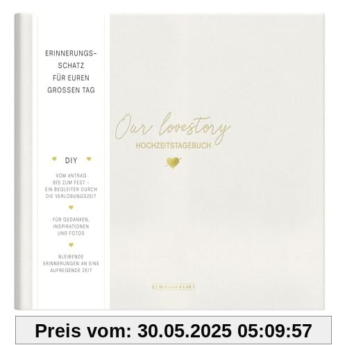 Our Lovestory: Hochzeitstagebuch | Erinnerungsbuch und Planer zur Hochzeit | Liebevolles und ausgefallenes Geschenk zur Verlobung oder Hochzeit Our Lovestory: Hochzeitstagebuch | Erinnerungsbuch und Planer zur Hochzeit | Liebevolles und ausgefallenes Geschenk zur Verlobung oder Hochzeit