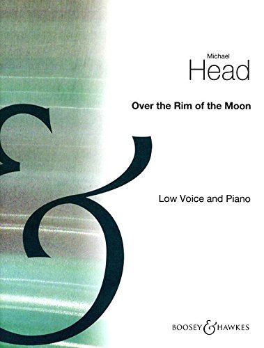 Over the Rim of the Moon: Song Cycle. tiefe Singstimme und Klavier. tief. von Boosey & Hawkes