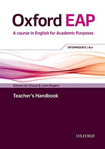 Oxford EAP: Intermediate/B1+: Teacher's Book, DVD and Audio CD Pack: Intermediate/B1+ (English for Academic Purposes) von Oxford University Press