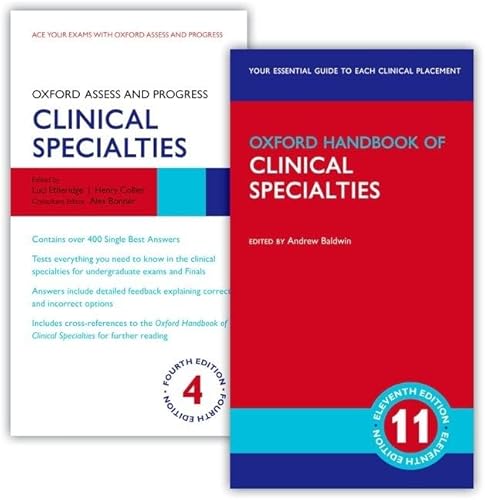 Oxford Handbook of Clinical Specialties + Oxford Assess and Progress Clinical Specialties von Oxford University Press