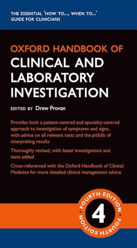 Oxford Handbook of Clinical and Laboratory Investigation (Oxford Medical Handbooks) von Oxford University Press, USA