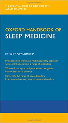 Oxford Handbook of Sleep Medicine: The Essential Guide to Sleep Medicine Across Specialties (Oxford Medical Handbooks) von Oxford University Press