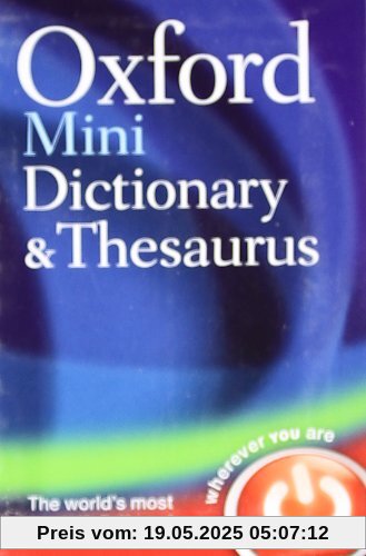 Oxford Mini Dictionary and Thesaurus