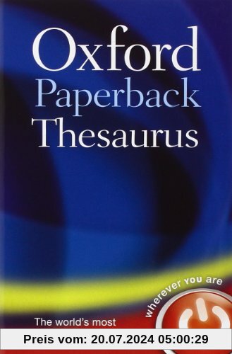 Oxford Paperback Thesaurus (Diccionarios)