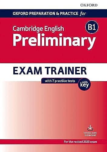 Oxford Preparation Pre-Intermediate (B1). Workbook with Key: Preparing students for the Cambridge English B1 Preliminary exam von Oxford University Press