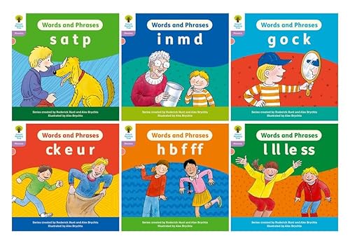 Oxford Reading Tree: Floppy'S Phonics Decoding Practice: Oxford Level 1+: Mixed Pack Of 6