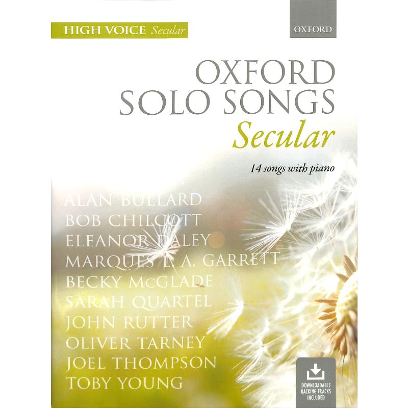 Oxford solo songs - secular