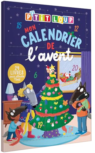 P'TIT LOUP - MON CALENDRIER DE L'AVENT 2024: 24 livres pour attendre Noël von AUZOU