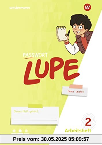 PASSWORT LUPE - Sprachbuch: Arbeitsheft Inklusion 2 DS: Druckschrift