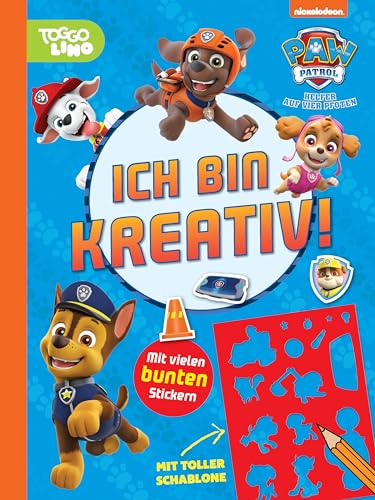 PAW Patrol Ich bin kreativ!: Mit toller Schablone und vielen bunten Stickern PAW Patrol Ich bin kreativ!: Mit toller Schablone und vielen bunten Stickern von Schwager & Steinlein Verlag GmbH