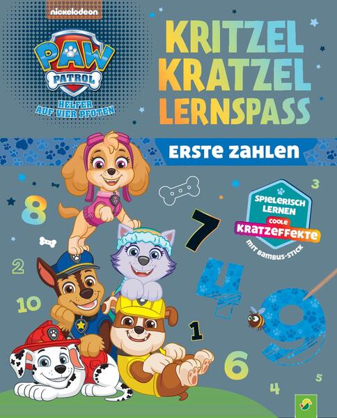 PAW Patrol Kritzel-Kratzel-Lernspaß: Erste Zahlen von Schwager und Steinlein