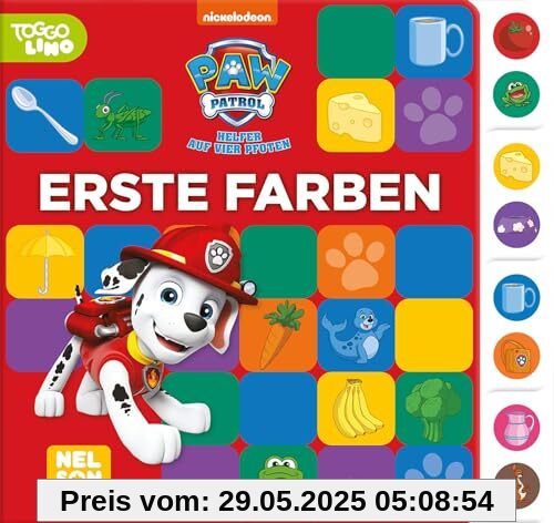 PAW Patrol Lernbuch: Erste Farben: Pappbilderbuch mit buntem Register für kleine Fans ab 3 Jahren PAW Patrol Lernbuch: Erste Farben: Pappbilderbuch mit buntem Register für kleine Fans ab 3 Jahren