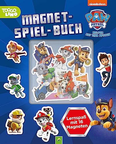 PAW Patrol Magnet-Spiel-Buch: Lernspaß mit 16 Magneten. Für Kinder ab 4 Jahren