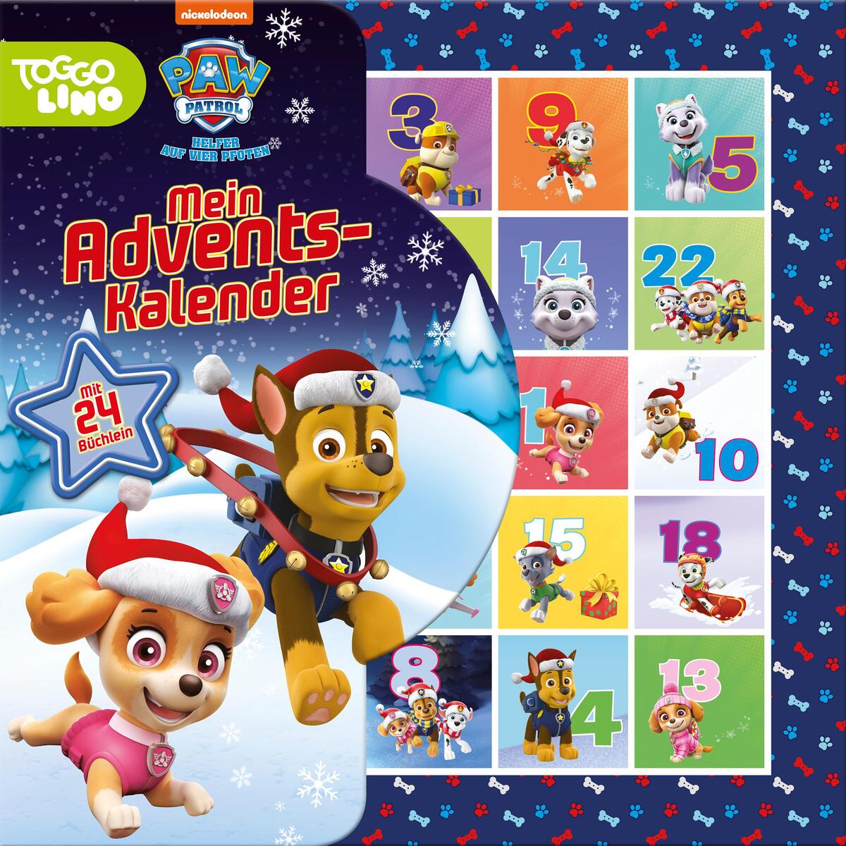 PAW Patrol Mein Adventskalender PAW Patrol Mein Adventskalender von Schwager und Steinlein