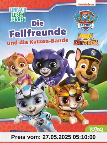 PAW Patrol: Die Fellfreunde und die Katzen-Bande: Cat Pack Erstlesebuch ab 5 Jahren für die 1. Klasse – mit Bildern und Comic-Elementen von Shade, Leo, Rory & Co. (PAW Patrol Erstlesebuch, Band 6)