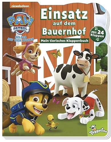 PAW Patrol: Einsatz auf dem Bauernhof - Mein tierisches Klappenbuch: Pappbilderbuch mit vielen Klappen von Panini