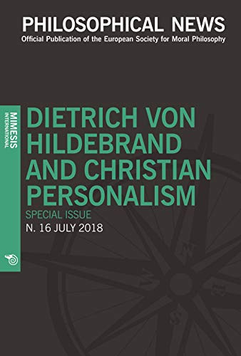 PHILOSOPHICAL NEWS 16 von Mimesis International