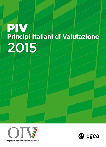 PIV Principi Italiani di Valutazione 2015