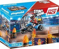 PLAYMOBIL® 70820 Starter Pack Stuntshow Quad mit Feuerrampe von PLAYMOBIL