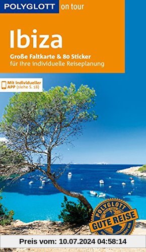 POLYGLOTT on tour Reiseführer Ibiza: Mit großer Faltkarte, 80 Stickern und individueller App