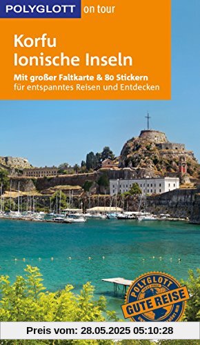 POLYGLOTT on tour Reiseführer Korfu/Ionische Inseln: Mit großer Faltkarte und 80 Stickern
