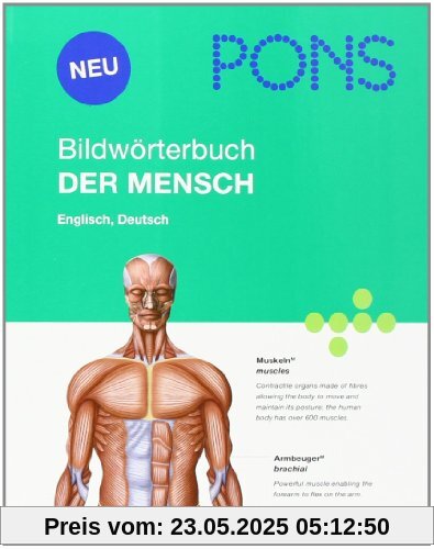 PONS Bildwörterbuch Der Mensch: Englisch, Deutsch