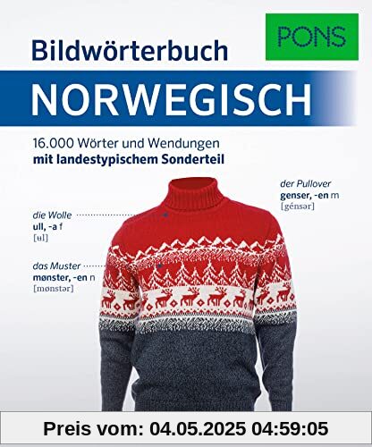 PONS Bildwörterbuch Norwegisch: 16.000 Stichwörter und Wendungen mit landestypischem Sonderteil