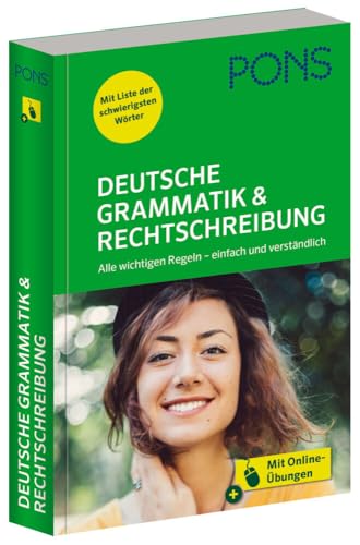 PONS Deutsche Grammatik & Rechtschreibung: Alle wichtigen Regeln - einfach und verständlich von Pons Langenscheidt GmbH