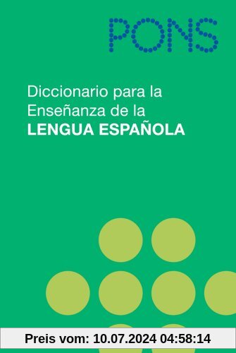 PONS Diccionario para la Ensenanza de la Lengua Espanola