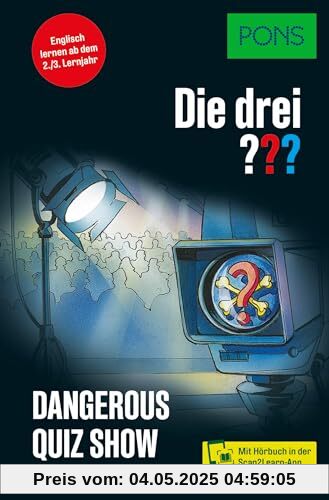 PONS Die Drei ??? - Dangerous Quiz Show: Englisch lernen mit Justus, Peter und Bob