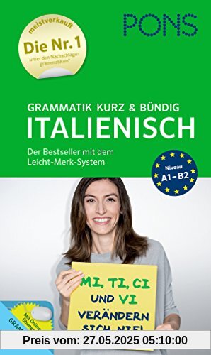 PONS Grammatik kurz und bündig Italienisch - Der Grammatik-Bestseller* mit dem Leicht-Merk-System