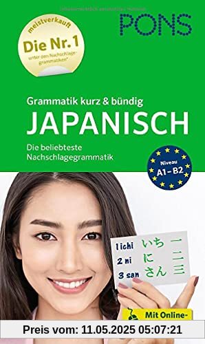 PONS Grammatik kurz & bündig Japanisch: Die beliebteste Nachschlagegrammatik