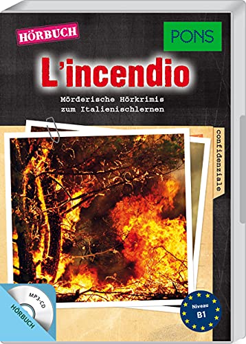 PONS Hörbuch Italienisch "L'incendio" - Mörderische Hörkrimis zum Italienischlernen (PONS Hörkrimi)