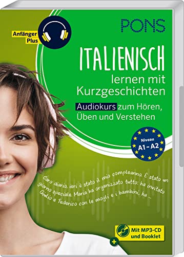 PONS Italienisch lernen mit Kurzgeschichten: Audiokurs zum Hören, Üben und Verstehen (PONS Audiokurs) von PONS Langenscheidt GmbH