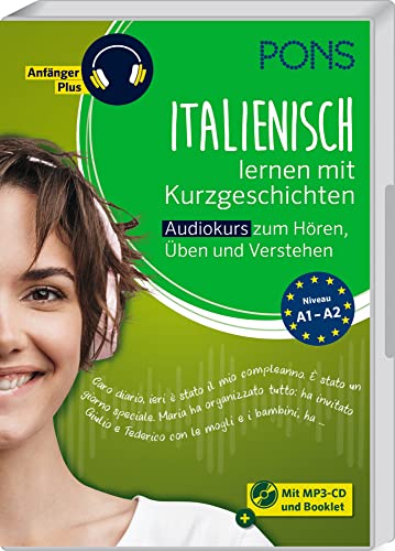 PONS Italienisch lernen mit Kurzgeschichten: Audiokurs zum Hören, Üben und Verstehen (PONS Audiokurs)