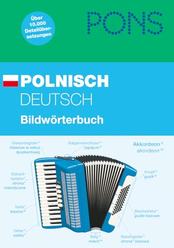 PONS Polnisch/Deutsch Bildwörterbuch: über 10.000 Detailübersetzungen
