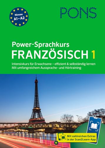 PONS Power-Sprachkurs Französisch 1: Intensivkurs für Erwachsene - effizient und selbständig lernen von PONS Langenscheidt GmbH