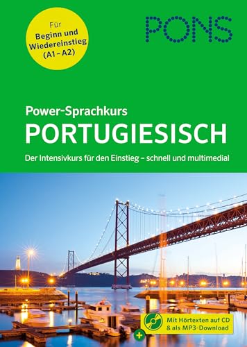 PONS Power-Sprachkurs Portugiesisch: Portugiesisch lernen für Anfänger mit Buch, Download und Online-Tests PONS Power-Sprachkurs Portugiesisch: Portugiesisch lernen für Anfänger mit Buch, Download und Online-Tests