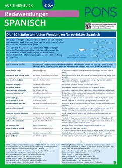 PONS Redewendungen Spanisch auf einen Blick von PONS