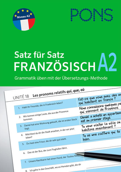 PONS Satz für Satz Französisch A2 von Pons Langenscheidt GmbH