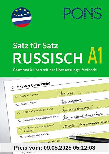 PONS Satz für Satz Grammatik Russisch - Grammatik üben mit der Übersetzungs-Methode