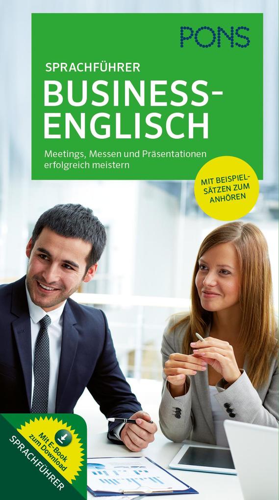 PONS Sprachführer Business-Englisch von Klett Ernst /Schulbuch